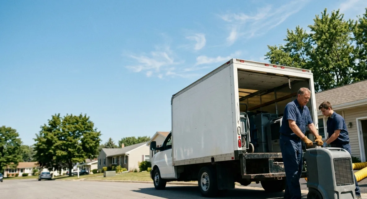 Water Damage Cleanup in Chickasaw, OH near me